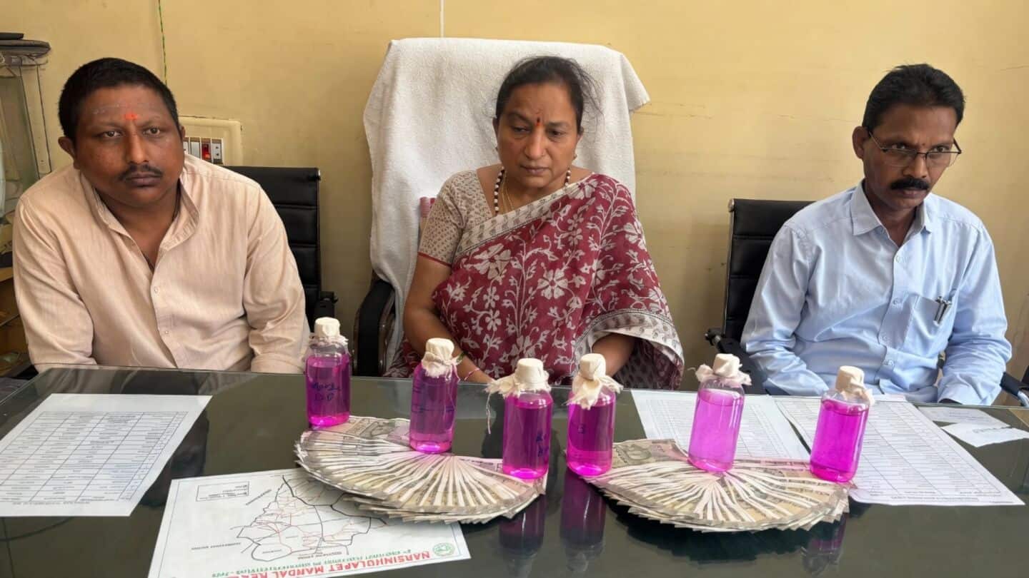 Telangana ACB arrests MPDO, son and panchayat officer accepting ₹45,000