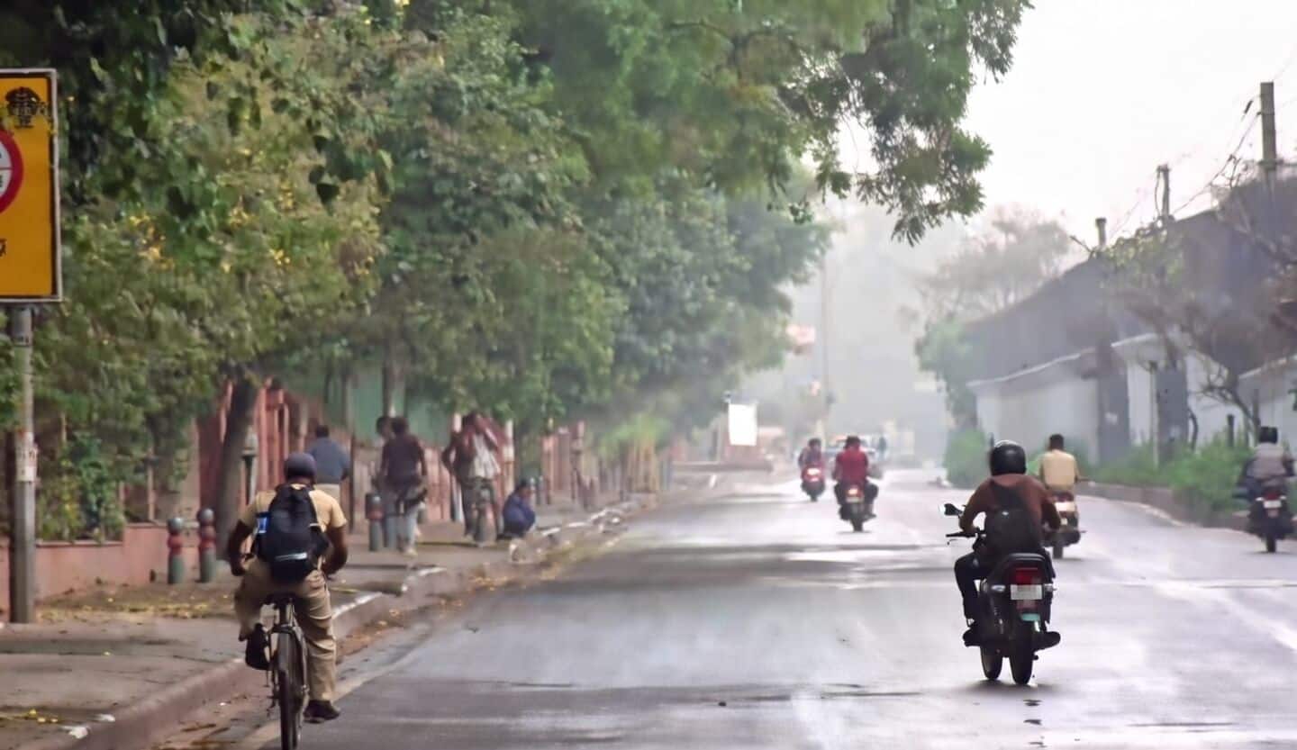 Delhi wakes to clouds and cooler weather after 40.3°C high