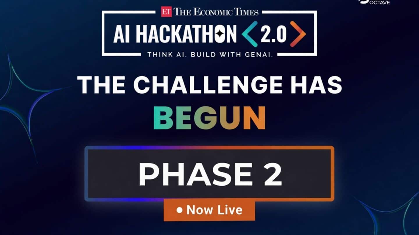 Selected teams at ET AI Hackathon 2.0 begin prototyping solutions