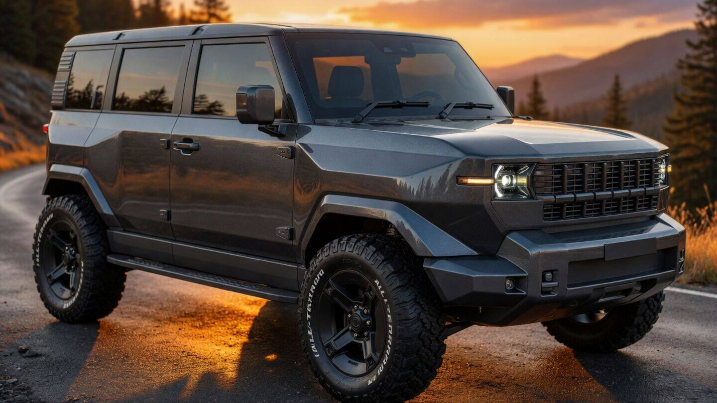 Mahindra patents Vision T SUV design in India, bold front
