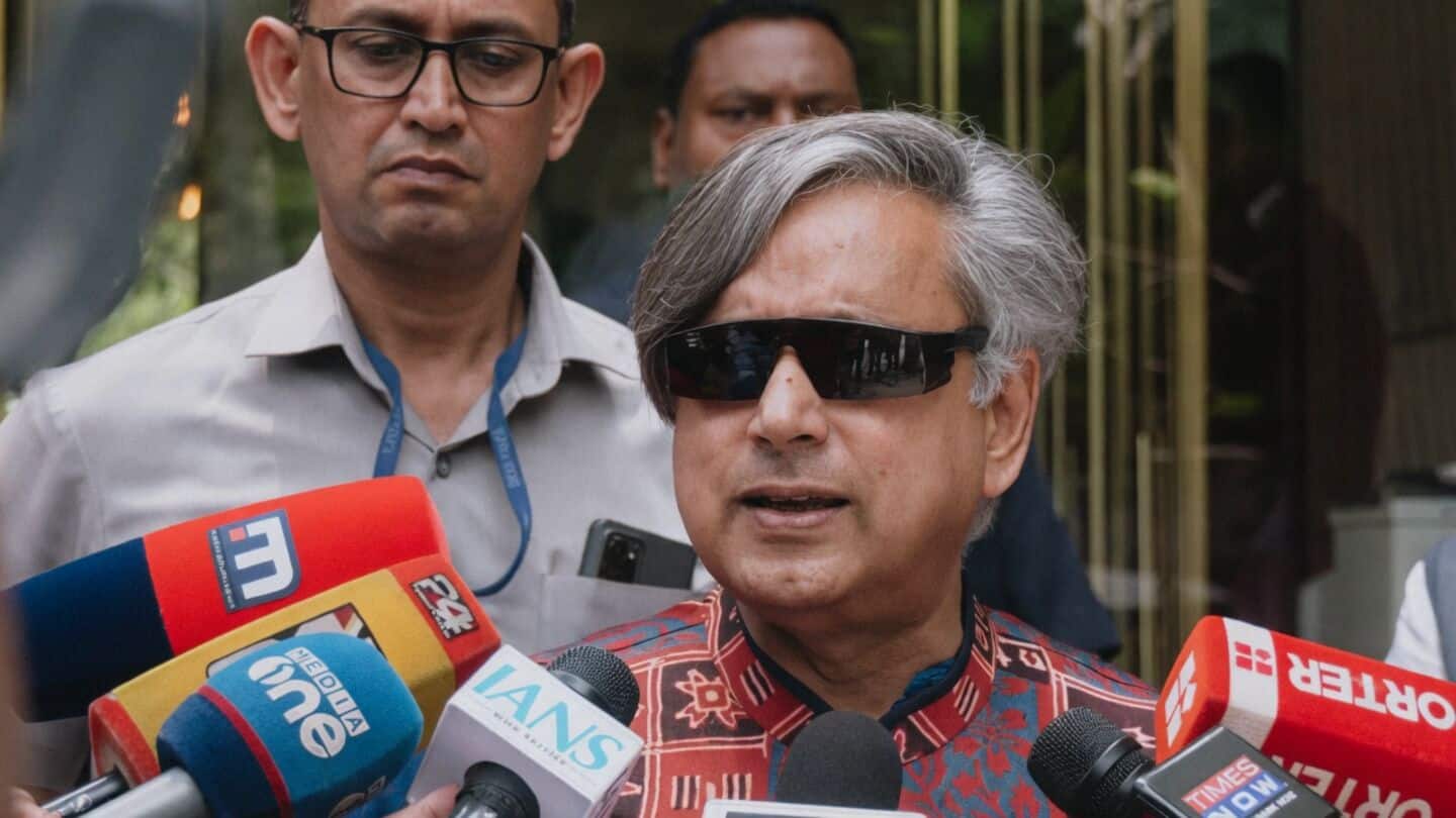 Shashi Tharoor defends India's delegation at Ayatollah Ali Khamenei funeral