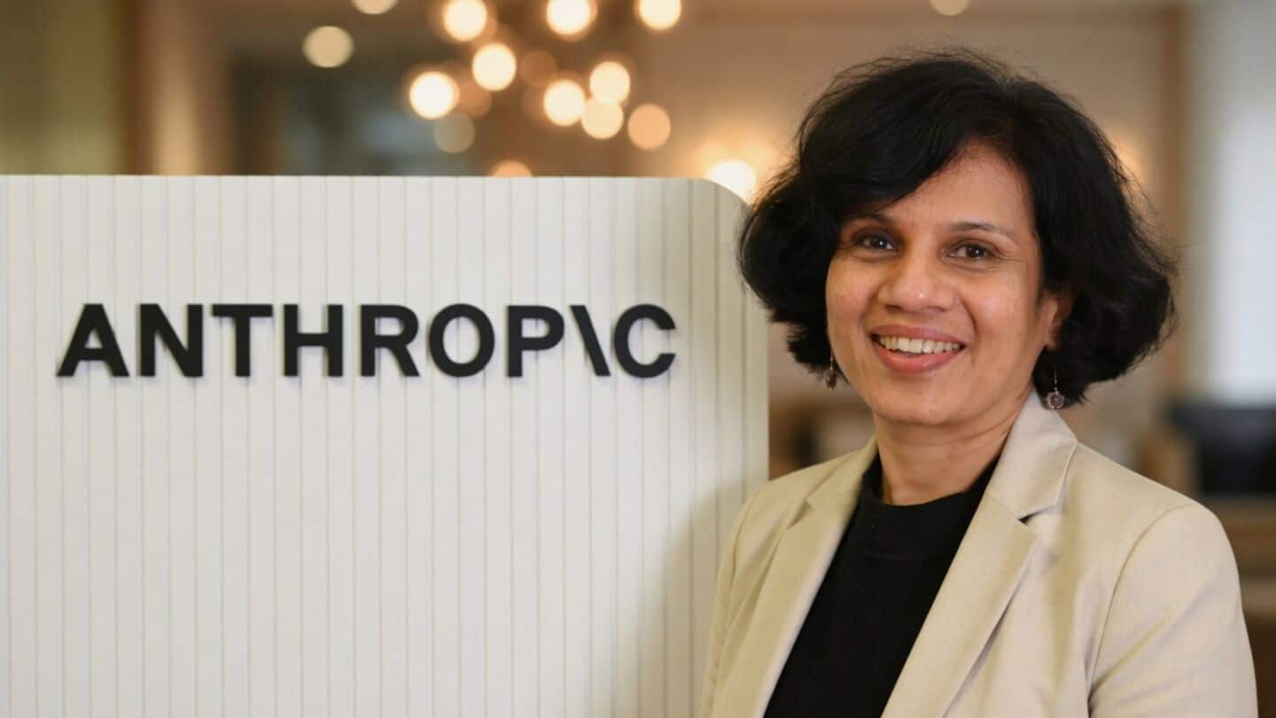 Anthropic India's Ghose urges rethink of AI at Mumbai fest