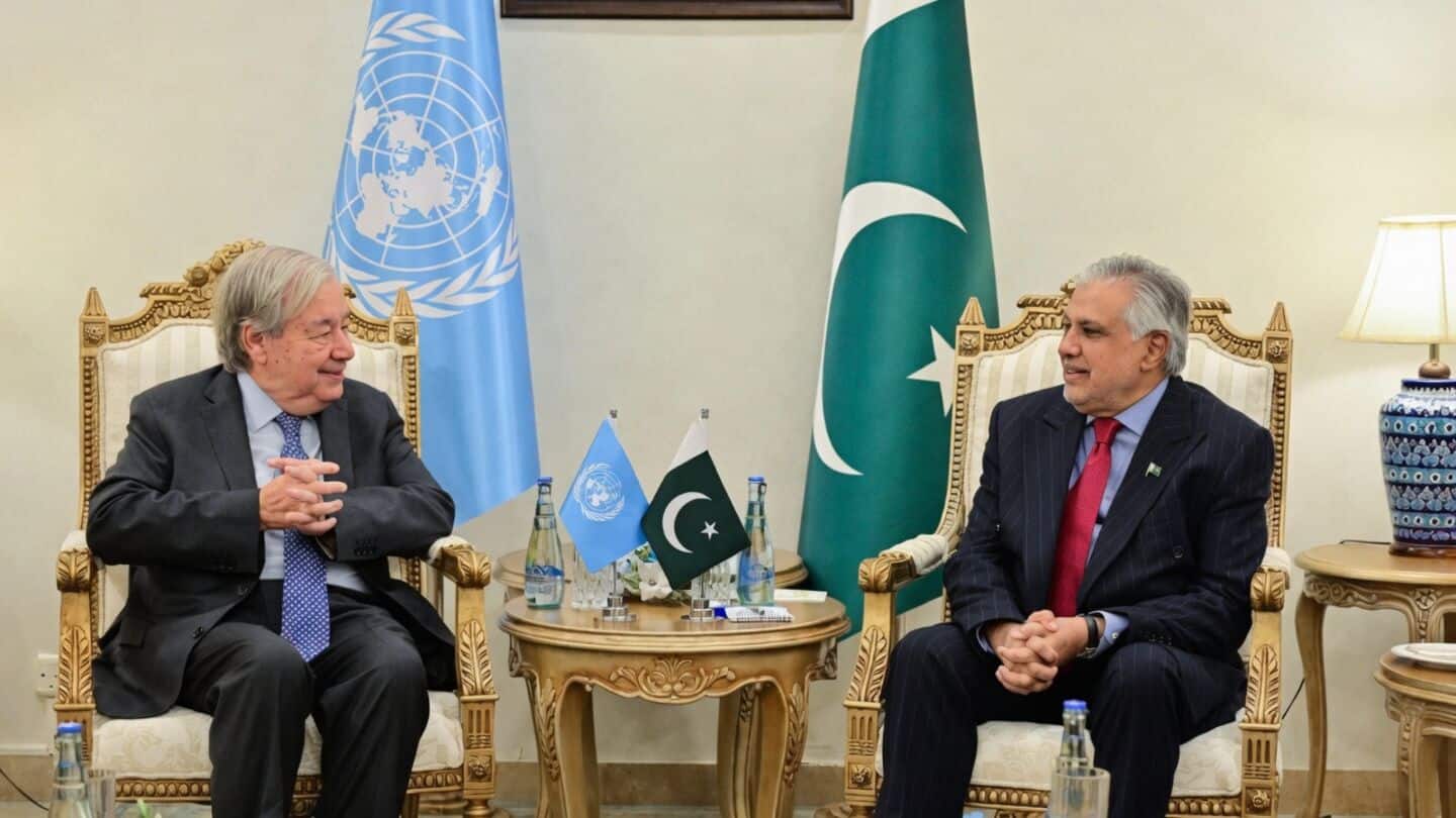 Ishaq Dar urges UNSC to resolve Jammu and Kashmir peacefully