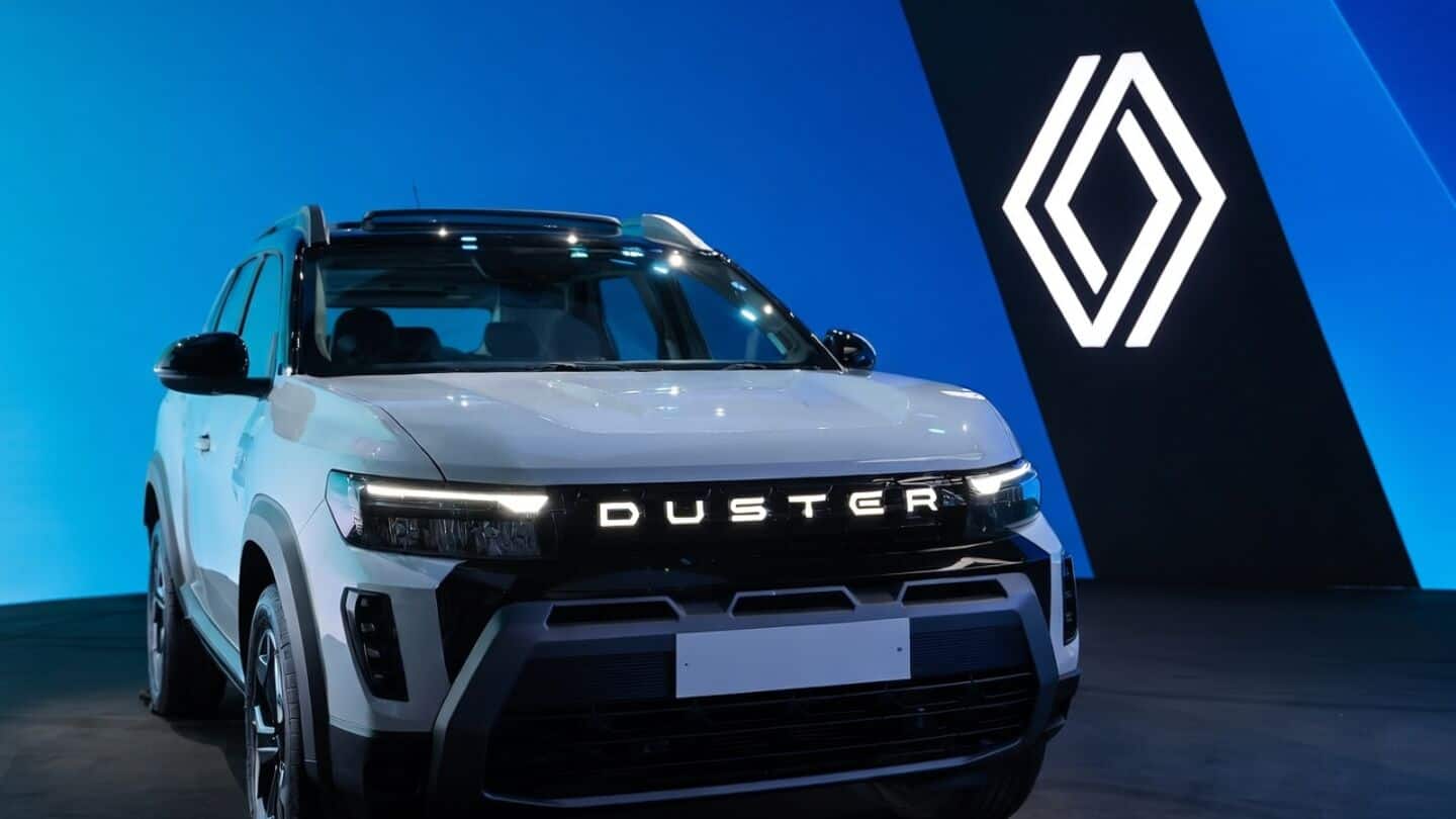 Renault launches Duster Hybrid E-Tech 160 in India at ₹16.99L