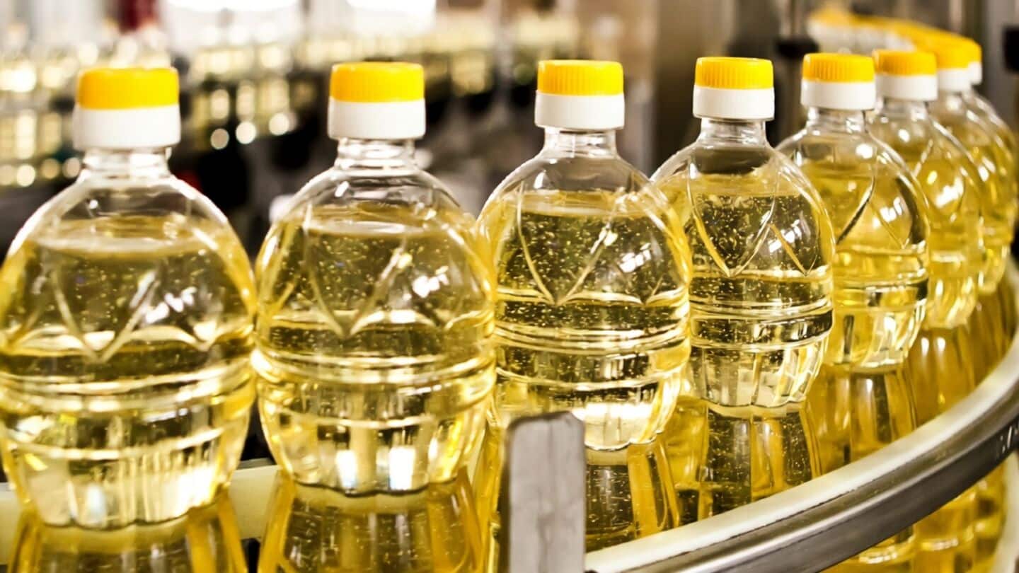 India's edible oil imports drop 29% to 11.46L tons