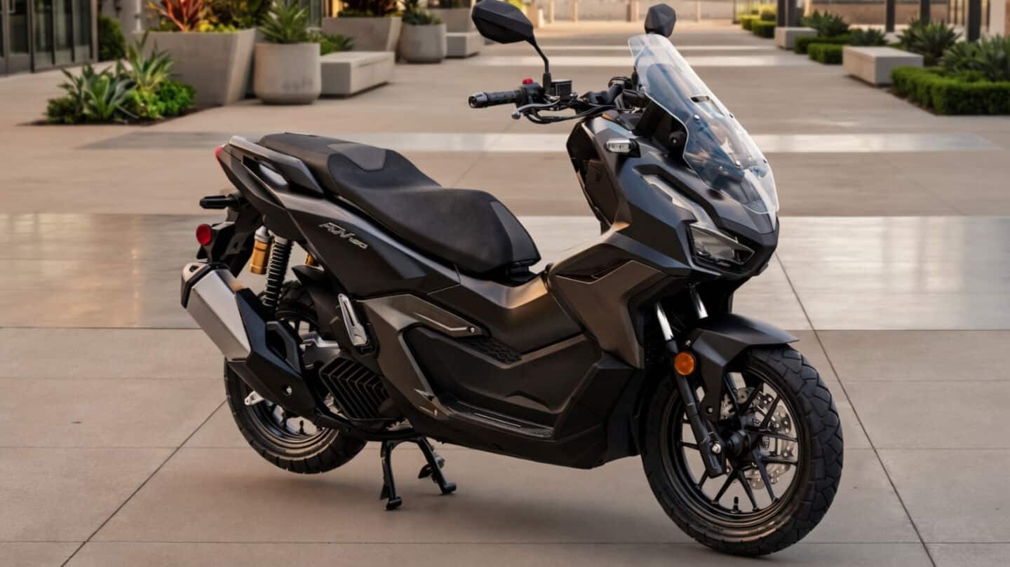 Honda unveils ethanol-compatible ADV160 adventure maxi-scooter built in India