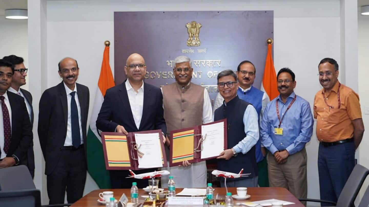Air India signs MoU with Tourism Ministry to boost tourism