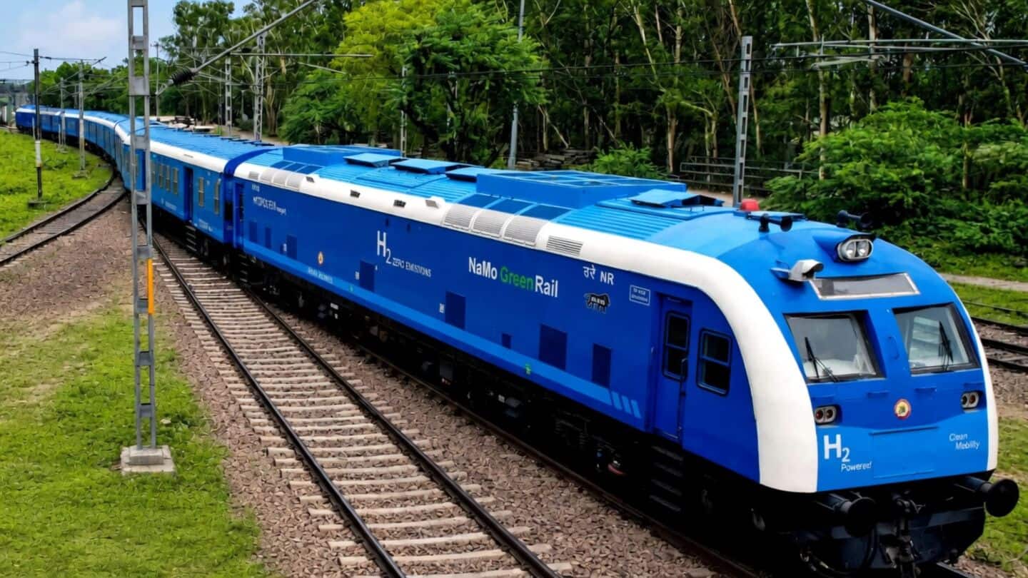 PM Modi launches India's 1st hydrogen train Jind to Sonipat