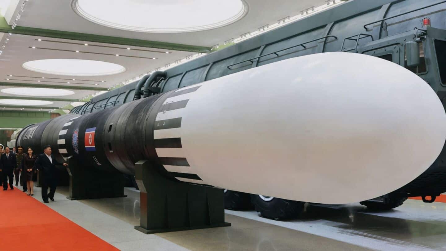 Kim Jong Un unveils Hwasong-20 at museum before Trump trip