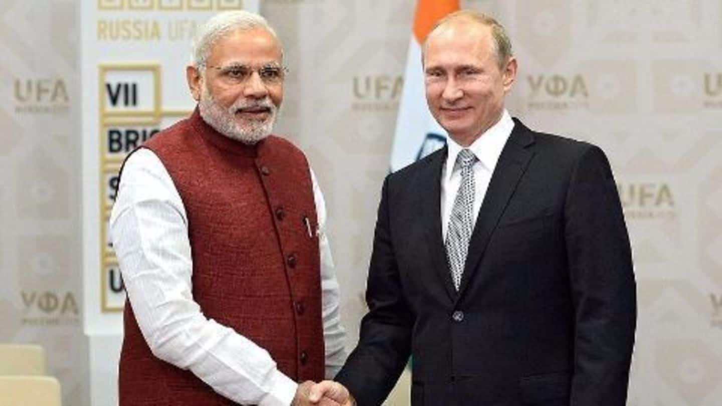 Modi in Moscow to revive Indo-Russian ties