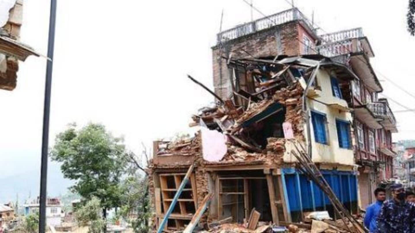 Earthquake shakes Manipur