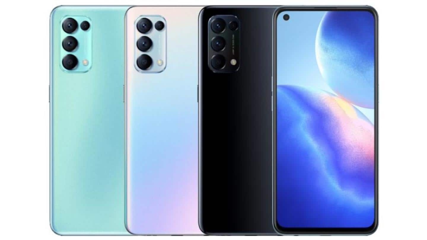 OPPO Reno5 K 5G, with Snapdragon 750G chipset, launched