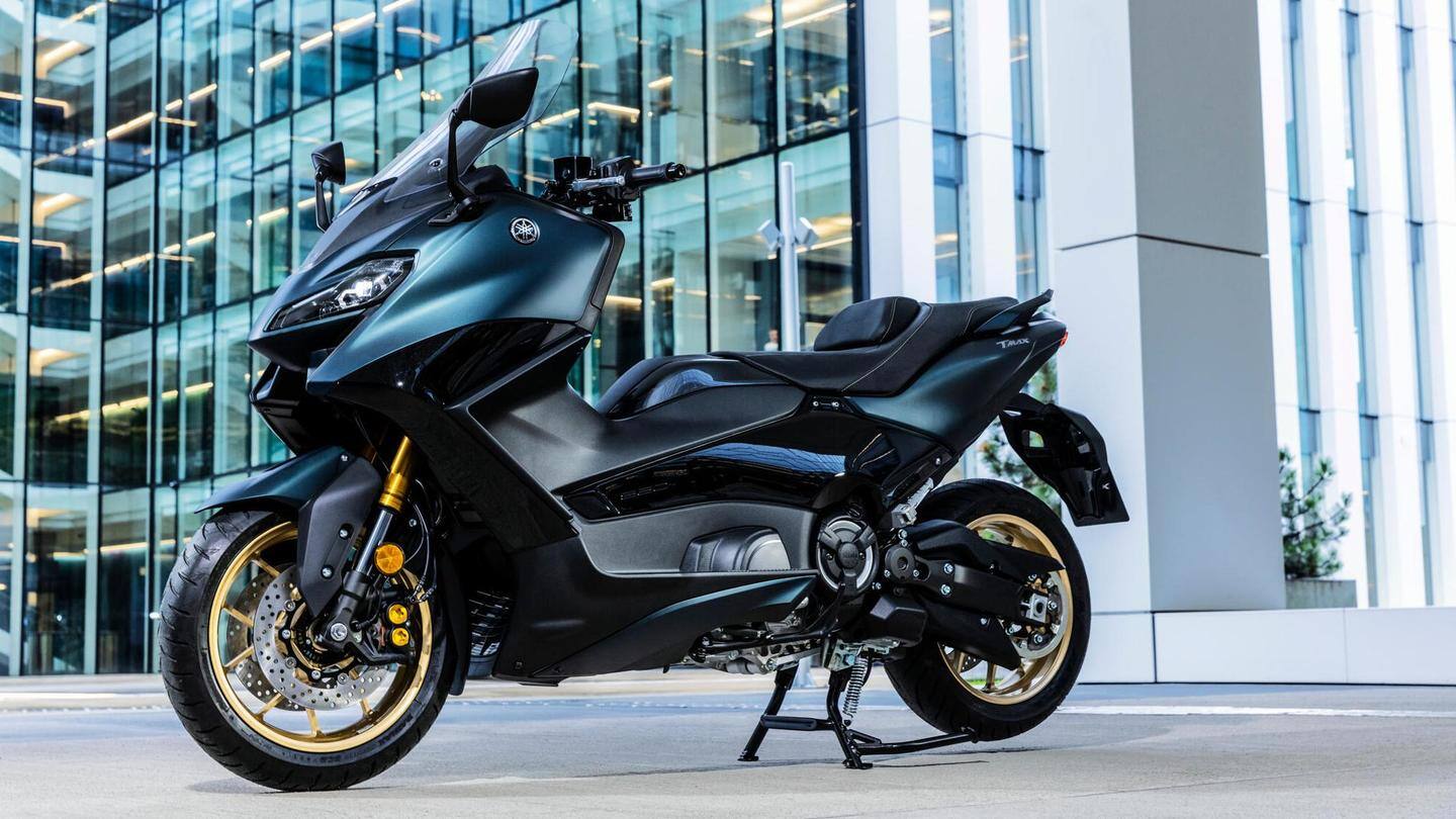 It gets a rear mono-shock unit It gets a rear mono-shock unit