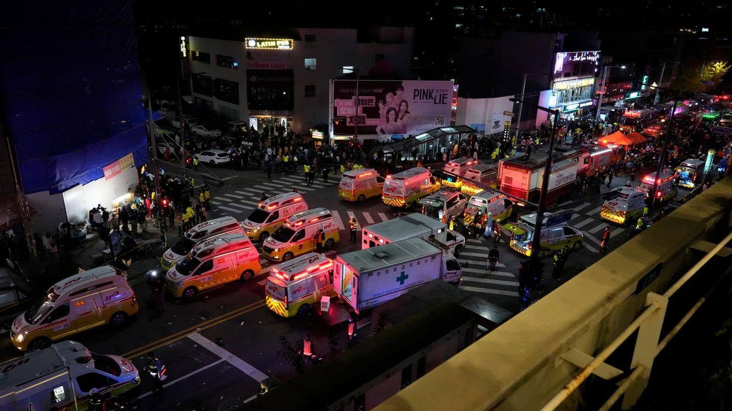 South Korea: 151 killed, over 100 injured after Halloween stampede