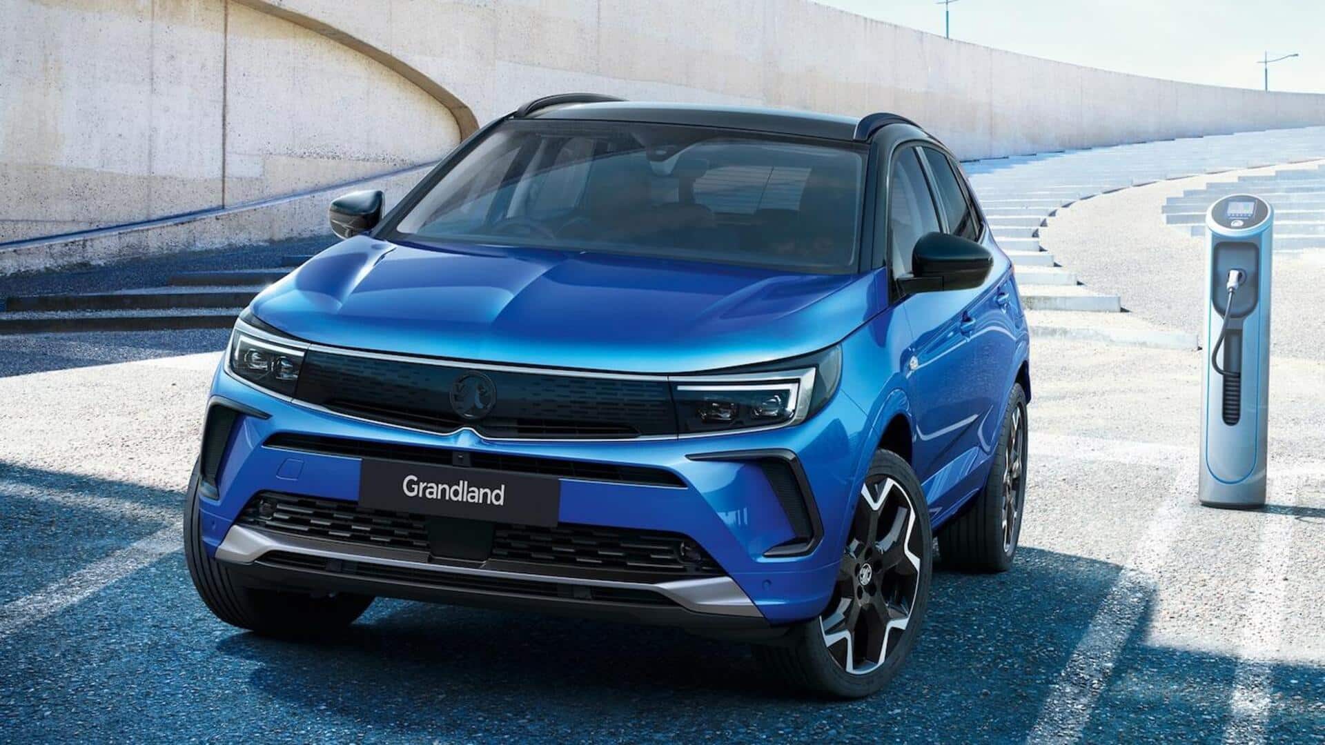 Electric Vauxhall Grandland SUV launching in 2024: What to expect
