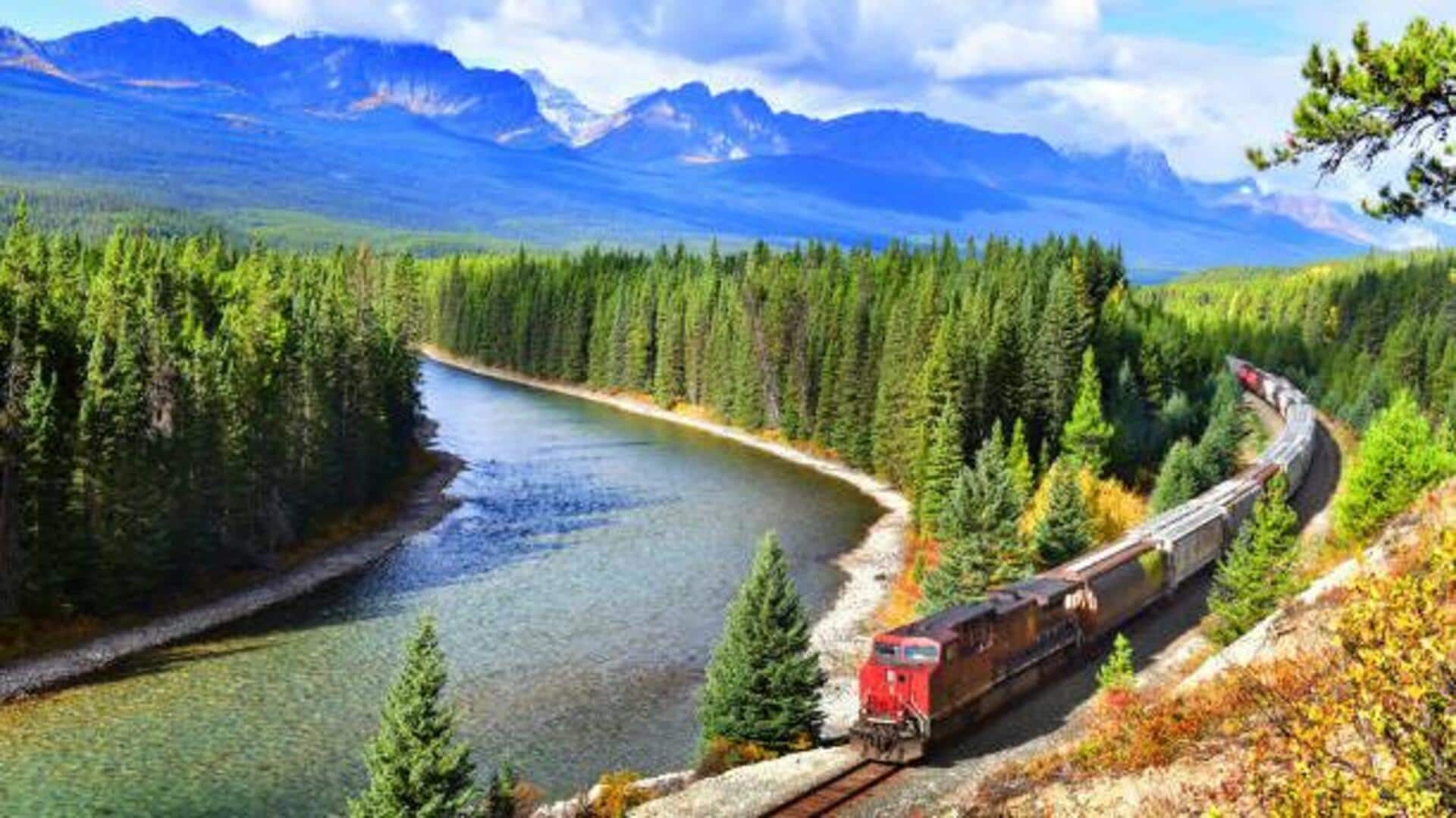 Explore Canada's most scenic railway routes Explore Canada's most scenic railway routes