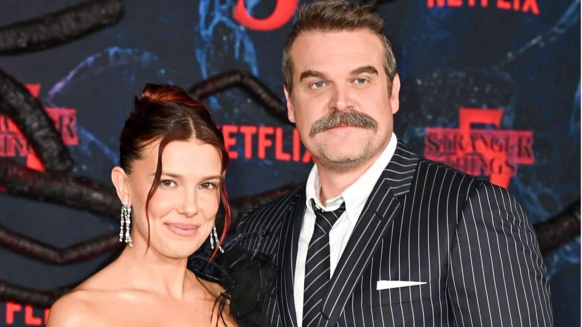 Millie talks 'father-daughter' bond with David Harbour amid bullying allegations