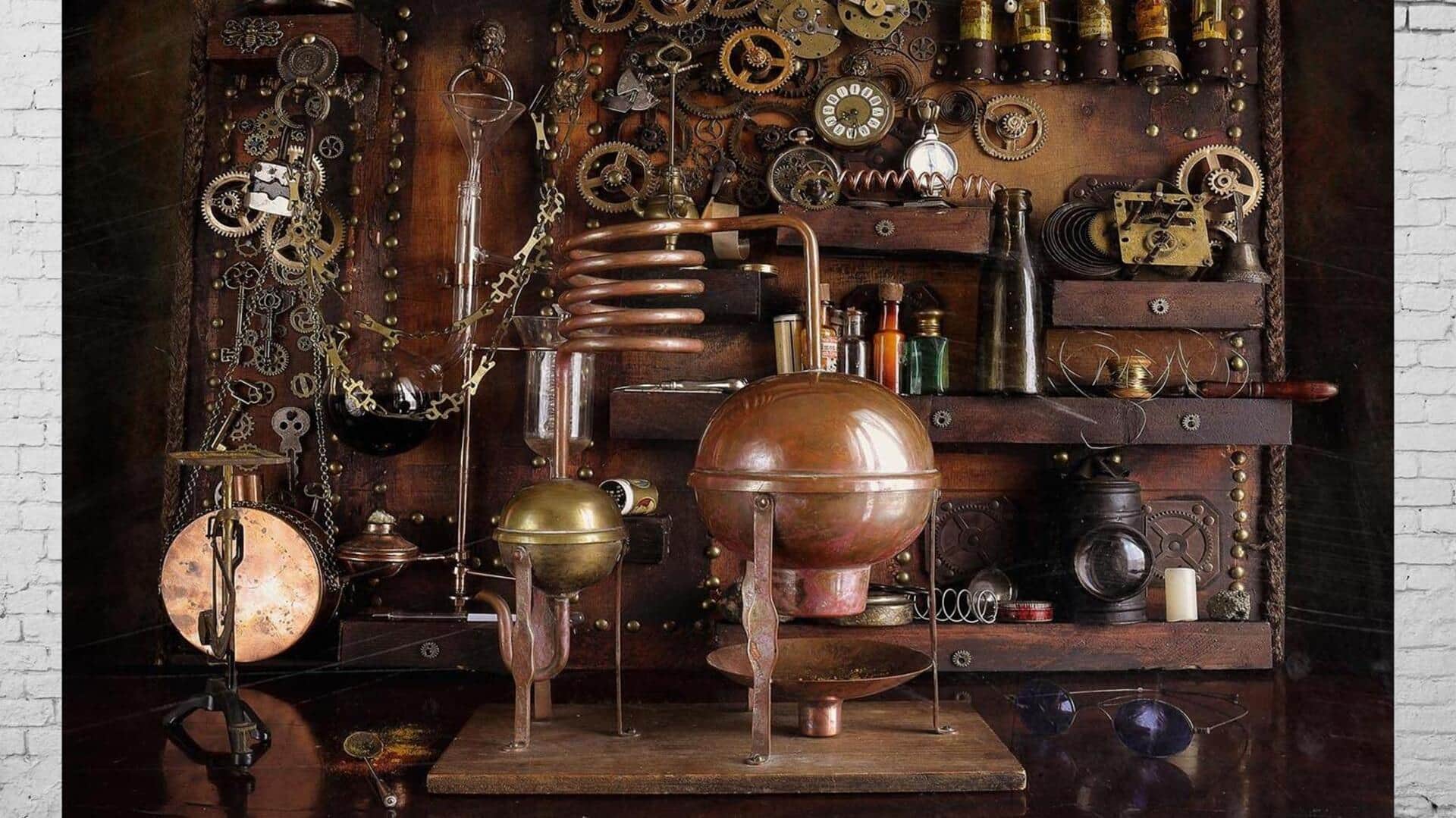 What is steampunk decor?