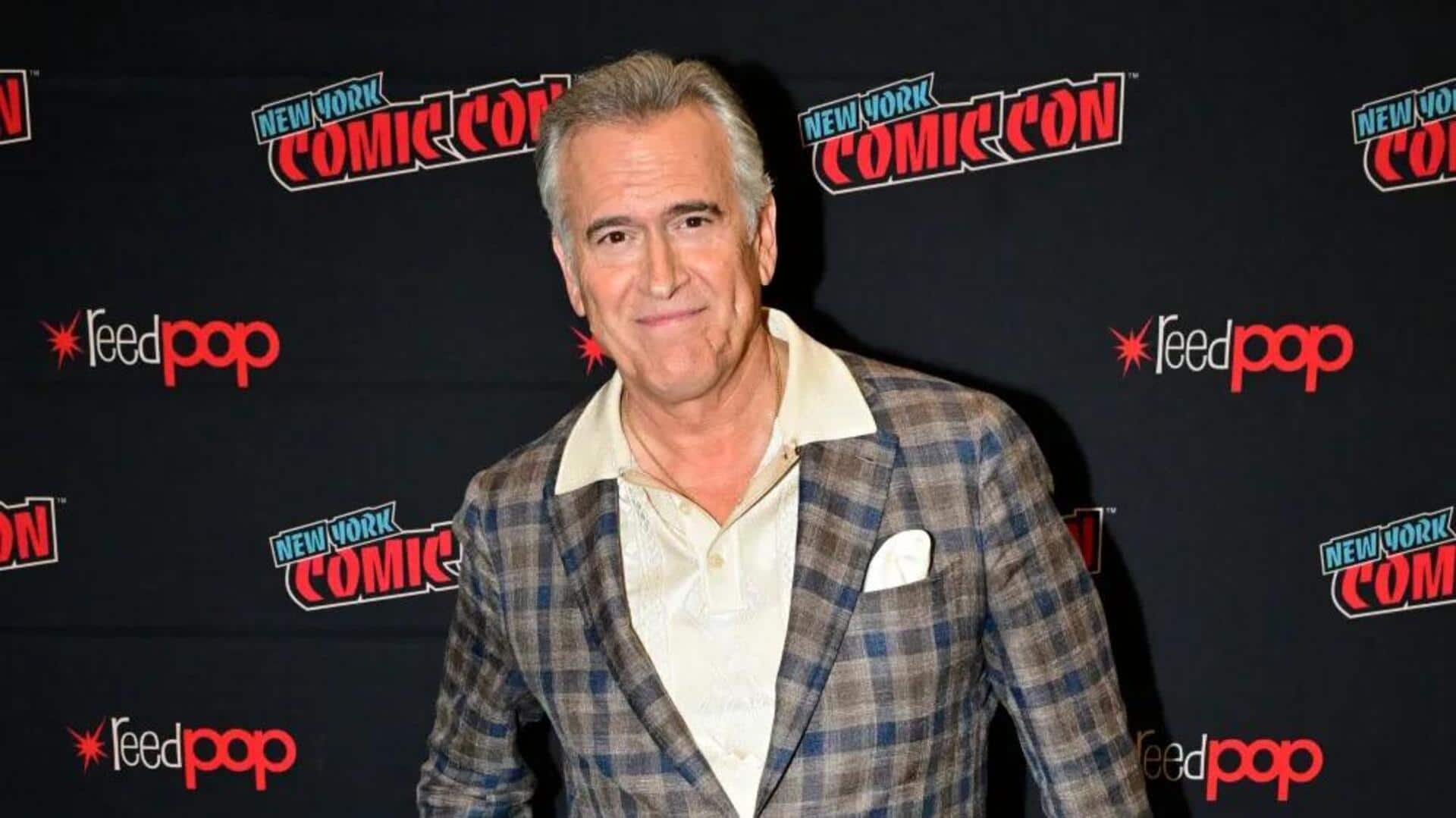 'Evil Dead' actor Bruce Campbell reveals cancer diagnosis