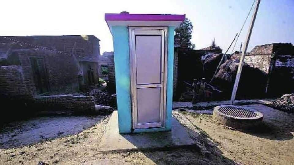Girl breaks 2-day fast after toilet gets built at home