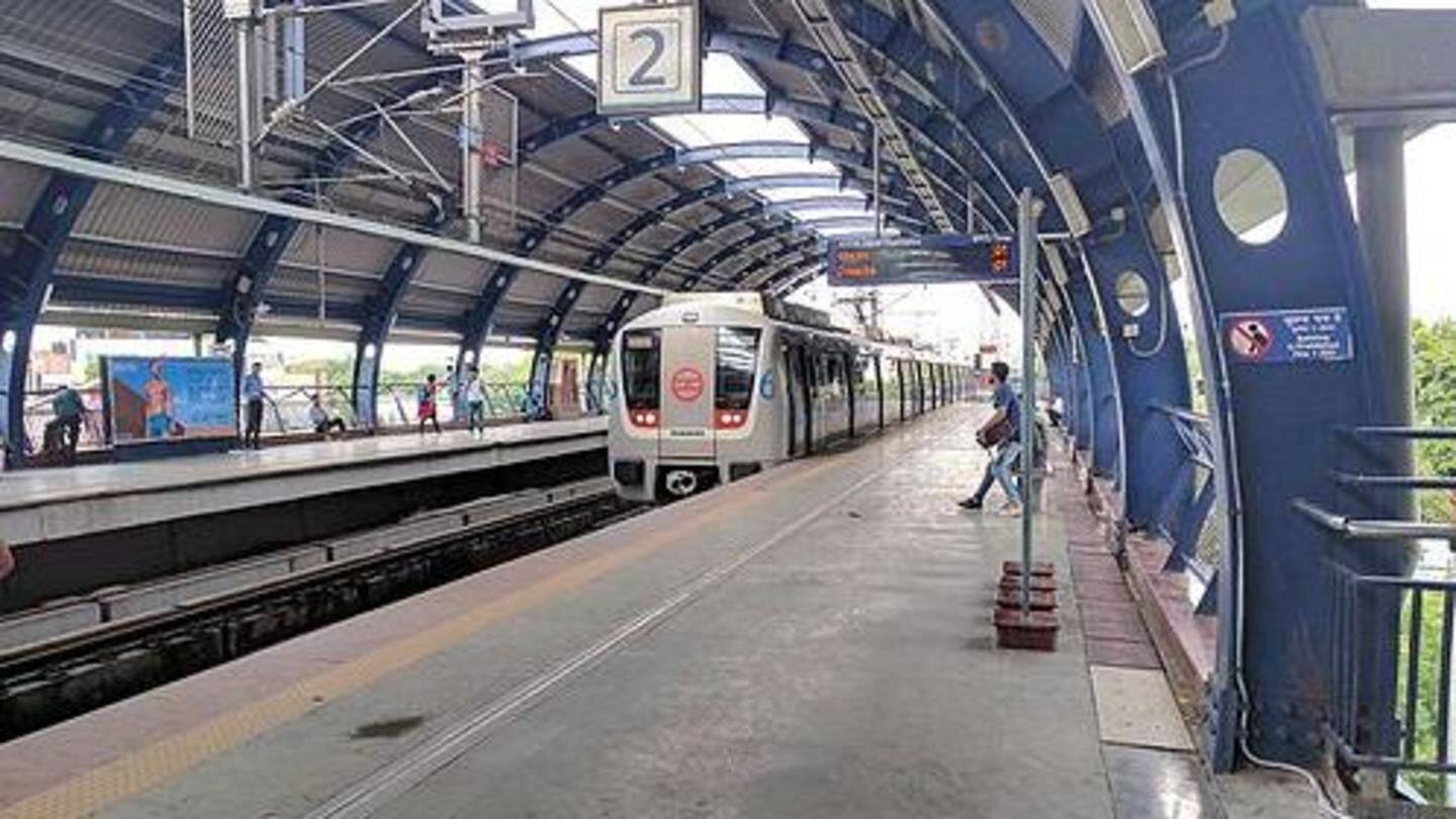 Toxic fumes from Delhi's open drains corroding metro infrastructure