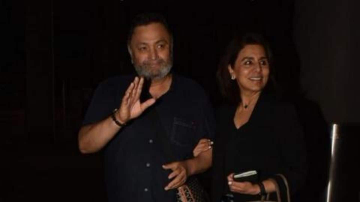 After 11 months, 11 days, cancer-survivor Rishi Kapoor returns home