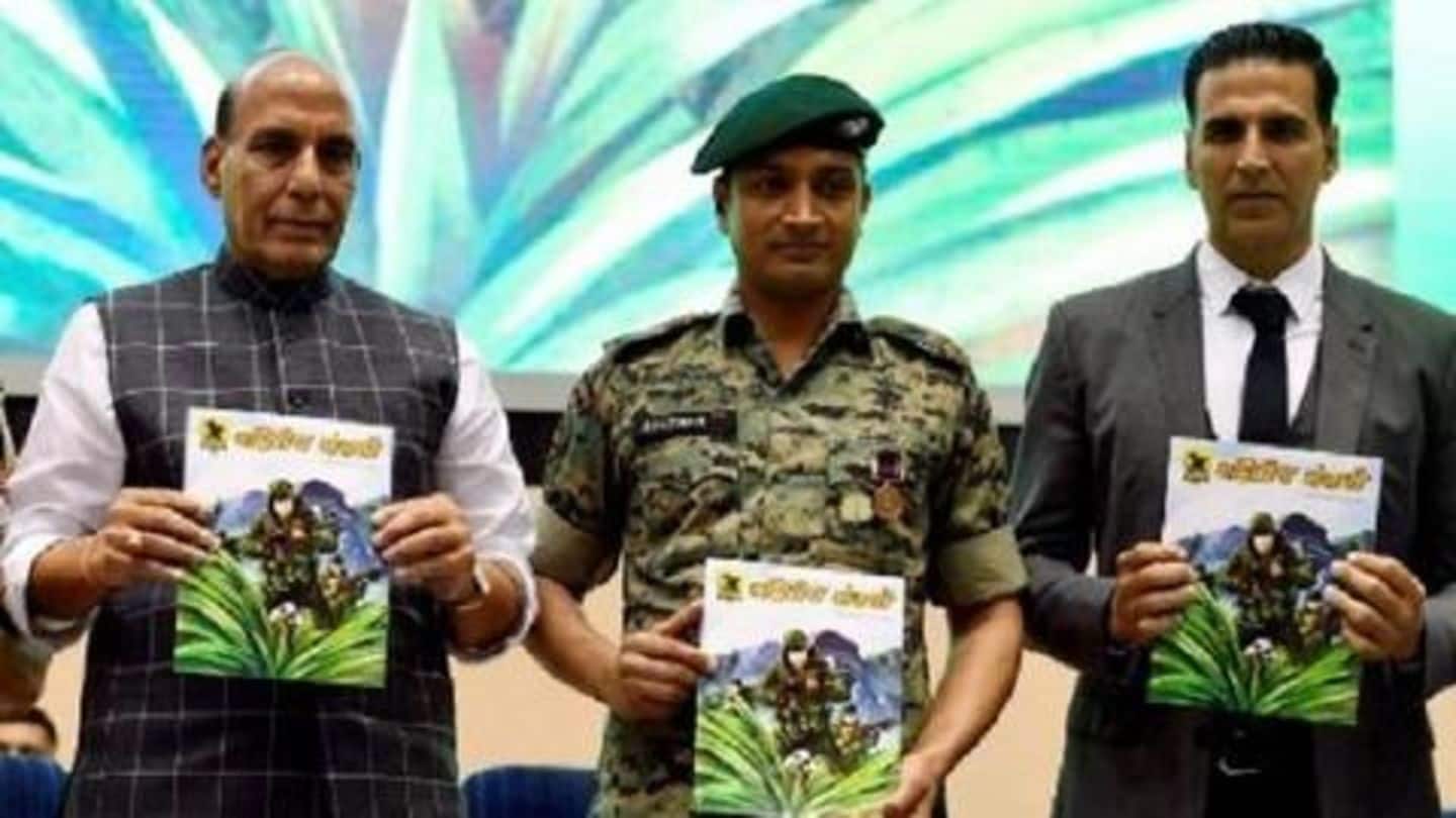Bharat Ke Veer, donation to martyrs, was Akshay's idea Bharat Ke Veer, donation to martyrs, was Akshay's idea