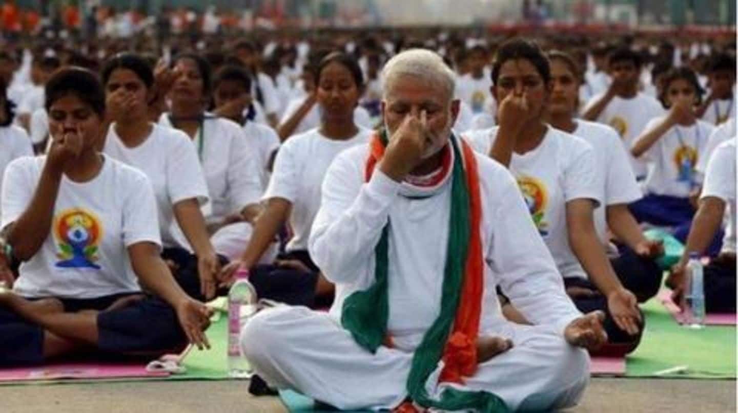 Yoga is India's gift to world for health, peace: Modi