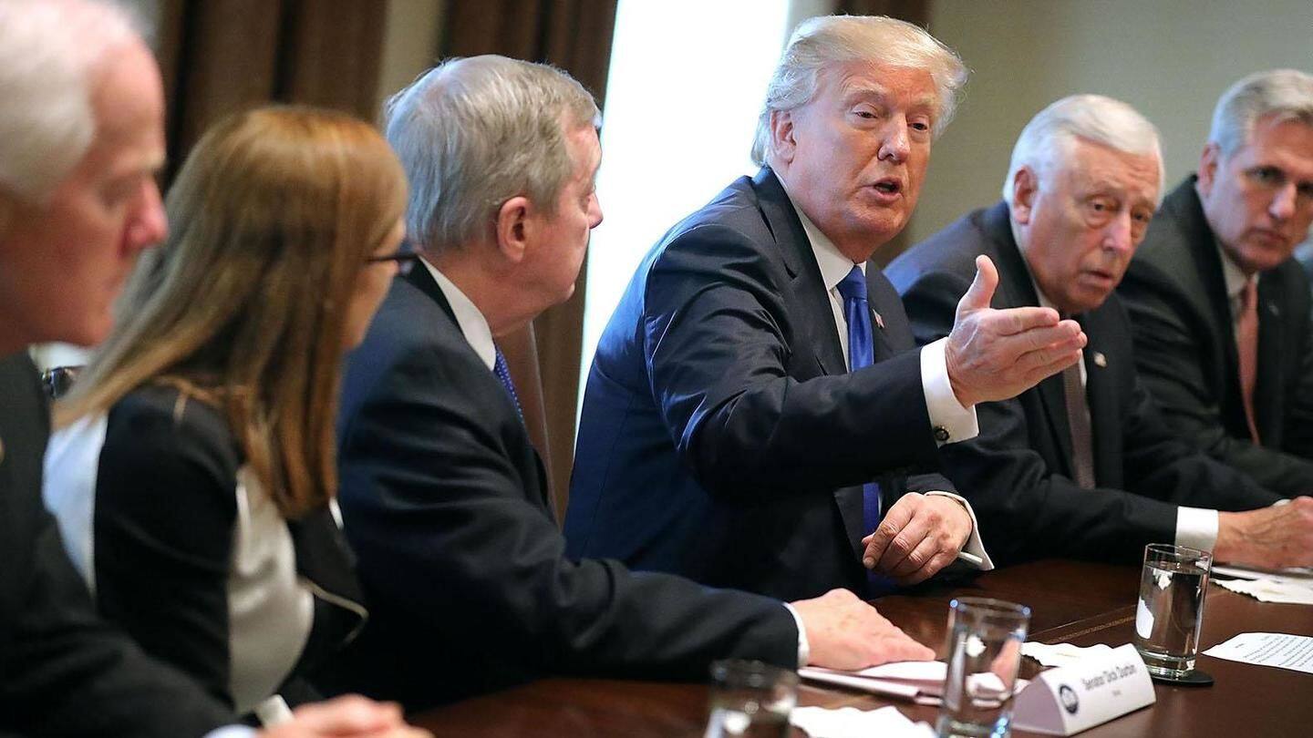 "Meetings with Trump veer off topic and off the rails" "Meetings with Trump veer off topic and off the rails"