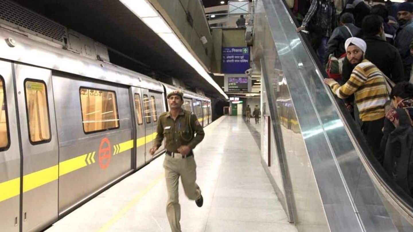 Delhi Police awards DMRC staff who helped save commuters' lives