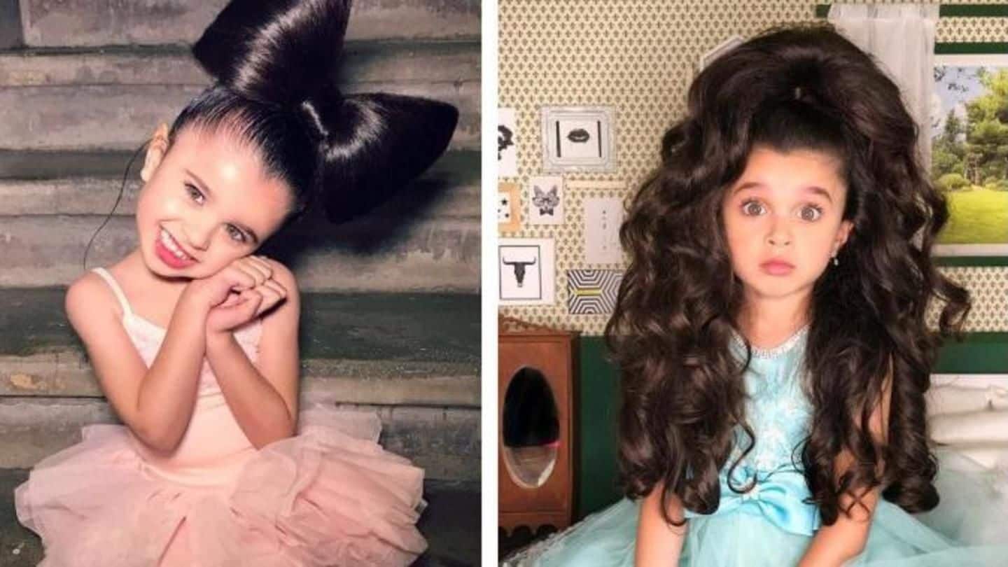 Internet is going gaga over this 5-year-old's gorgeous hair!