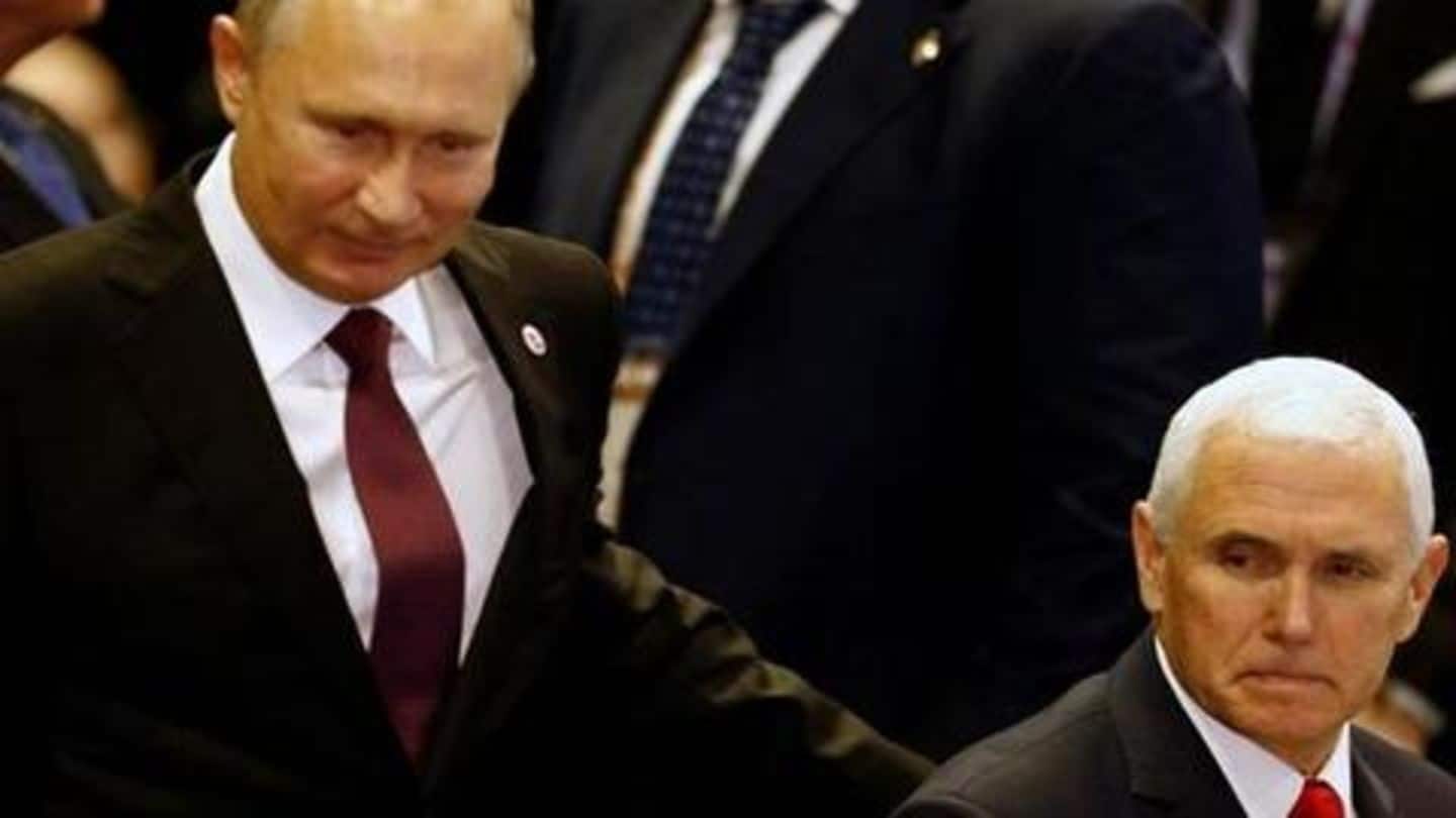 Putin told Pence Russia didn't meddle in vote: Kremlin spokesman