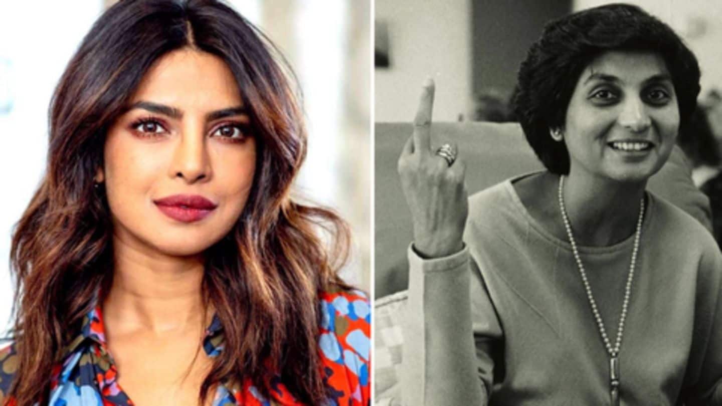 Meanwhile, Priyanka is working on Ma Anand Sheela's biopic Meanwhile, Priyanka is working on Ma Anand Sheela's biopic