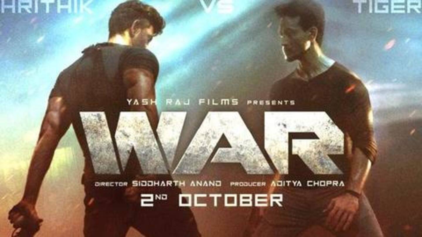 Hrithik-Tiger Shroff starrer 'War' is eyeing an October 2 release Hrithik-Tiger Shroff starrer 'War' is eyeing an October 2 release