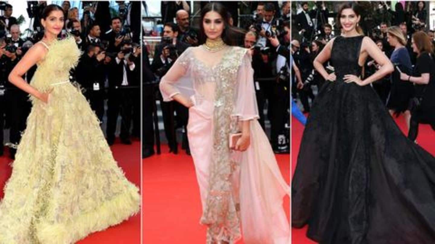 Sonam also shares her fashion choices with Karle Sonam also shares her fashion choices with Karle