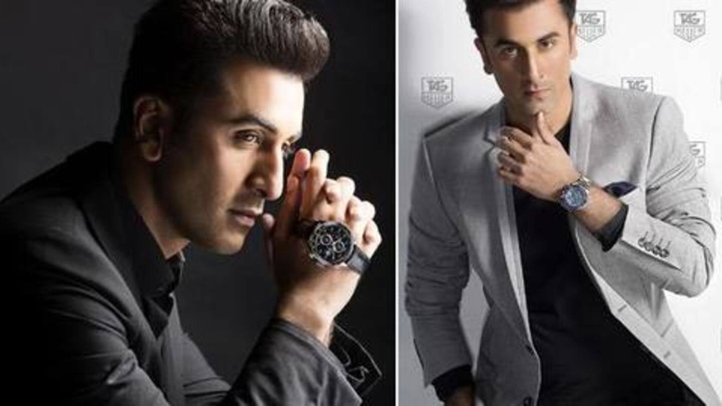 Ranbir is known for his collection of pricey wrist watches Ranbir is known for his collection of pricey wrist watches