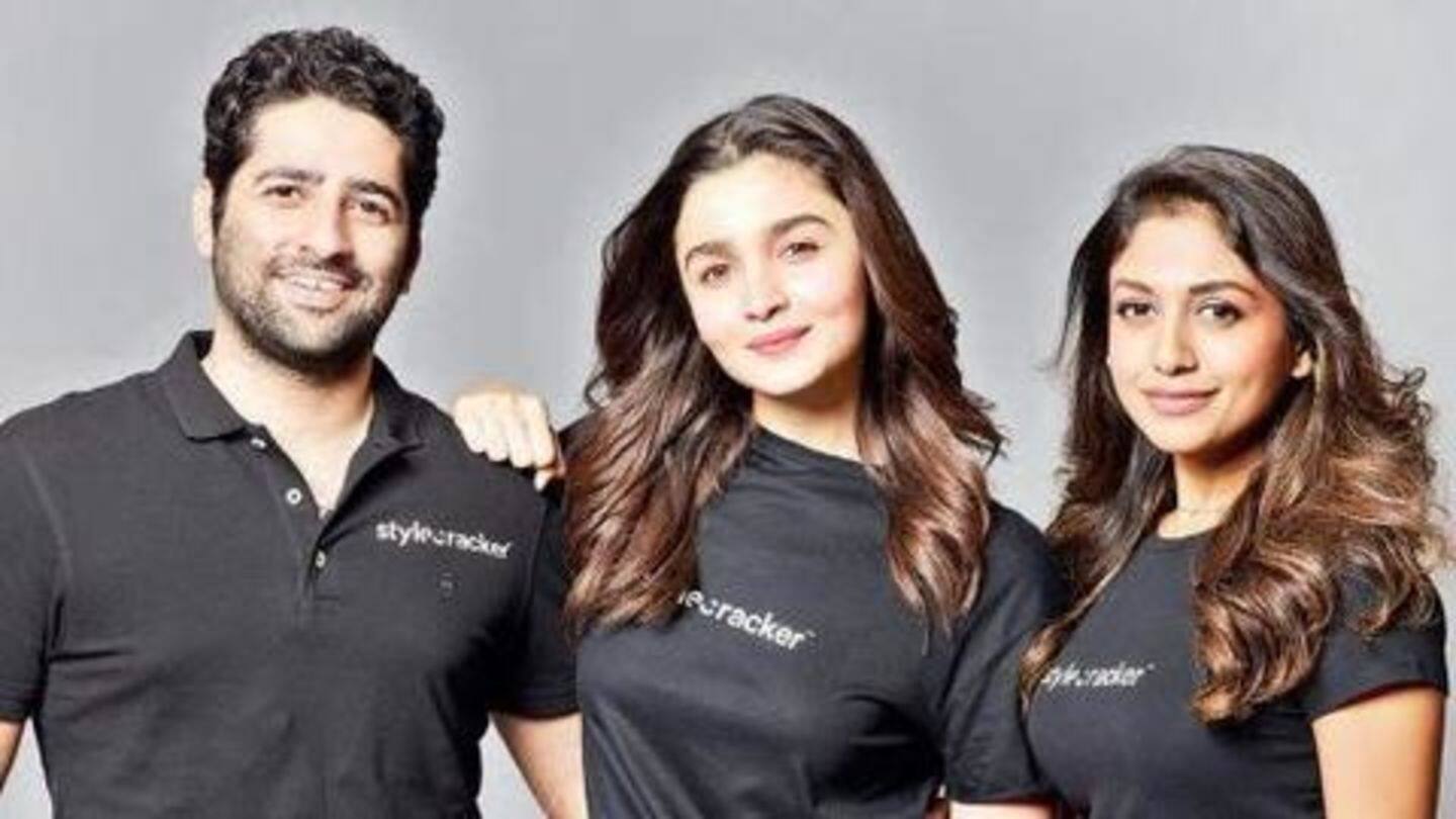 In 2017, Alia bought a small stake in StyleCracker In 2017, Alia bought a small stake in StyleCracker