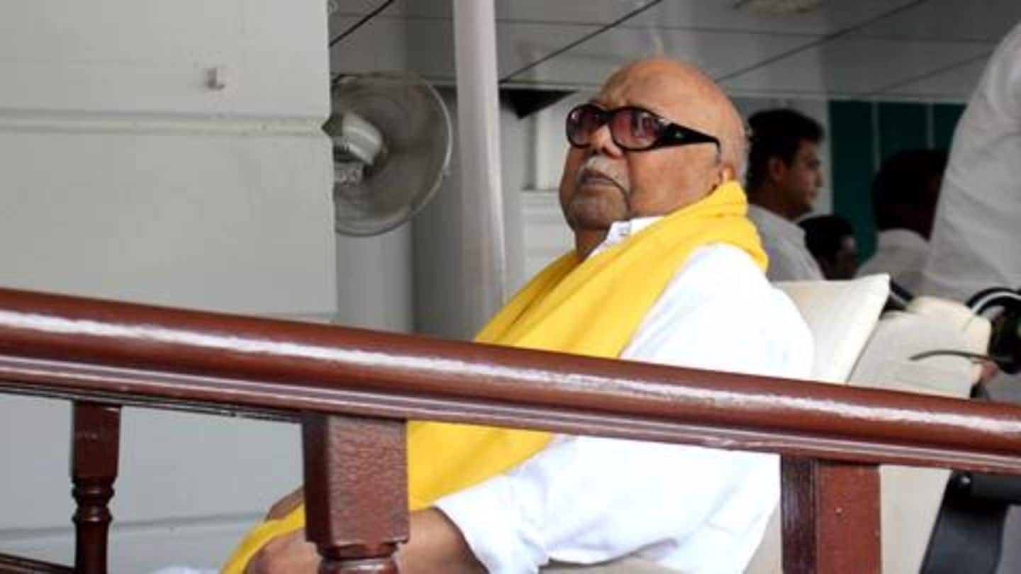 Karunanidhi's life-size statue to be unveiled in Chennai next month