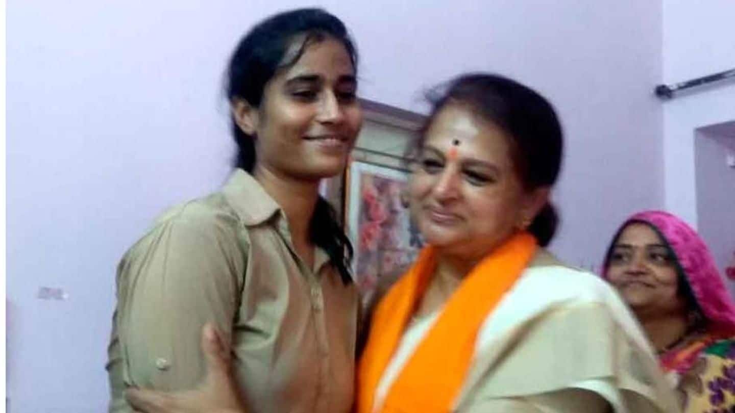 In school, she dabbled in sports, academics In school, she dabbled in sports, academics
