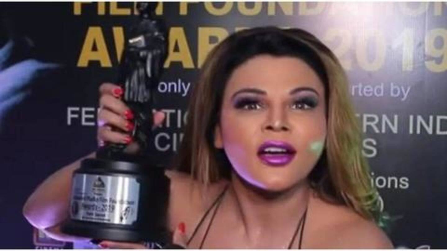 Shocker! Rakhi Sawant wins Dadasaheb Phalke for 'Best Item Dancer'