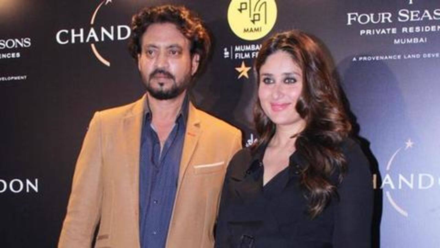 Meanwhile, Kareena, Irrfan will team up for the first time Meanwhile, Kareena, Irrfan will team up for the first time