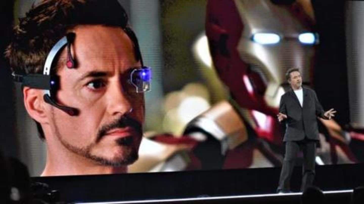 Iron Man is keen on tech, in real life too Iron Man is keen on tech, in real life too