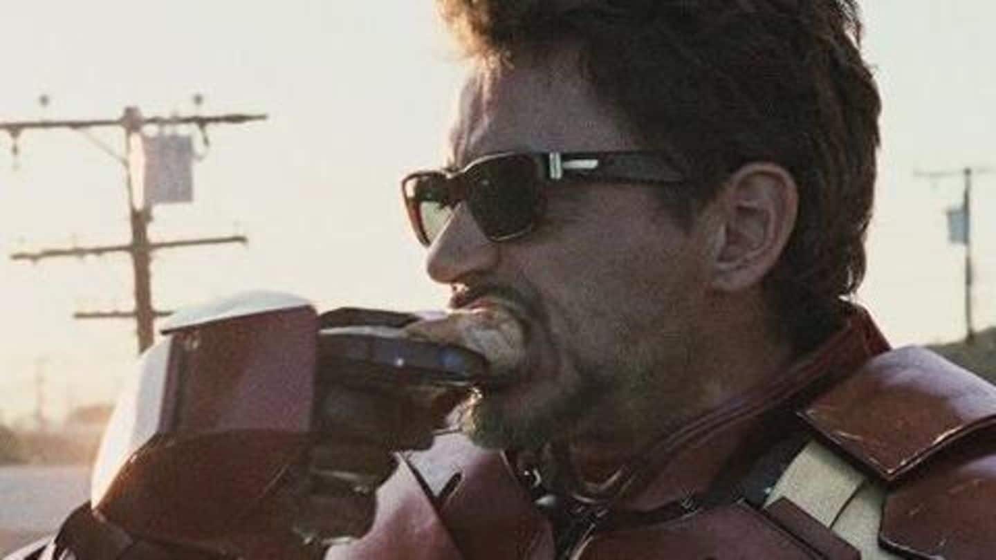 Our very own Iron Man hides food on film sets Our very own Iron Man hides food on film sets