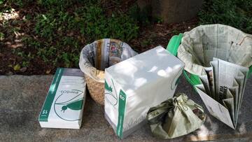 Made from newspapers, these eco-friendly bags are worth a try!