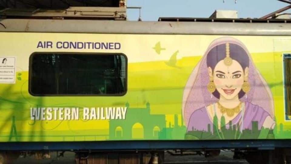 Mumbai's first AC train goes lime, but only for ladies