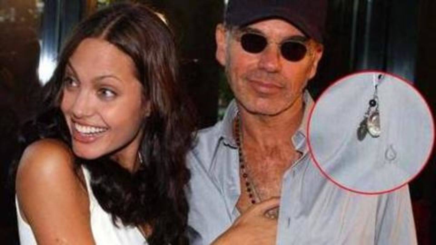 Vials of blood as gift to each other! Really, Jolie? Vials of blood as gift to each other! Really, Jolie?
