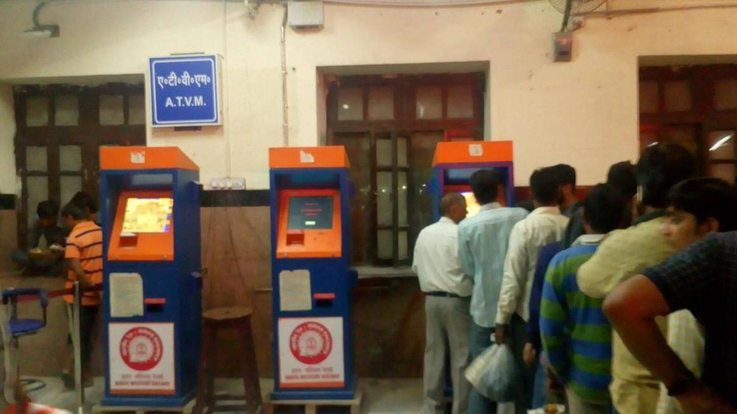 125 new ATVMs in Western-Railways stations, relief for 36L commuters