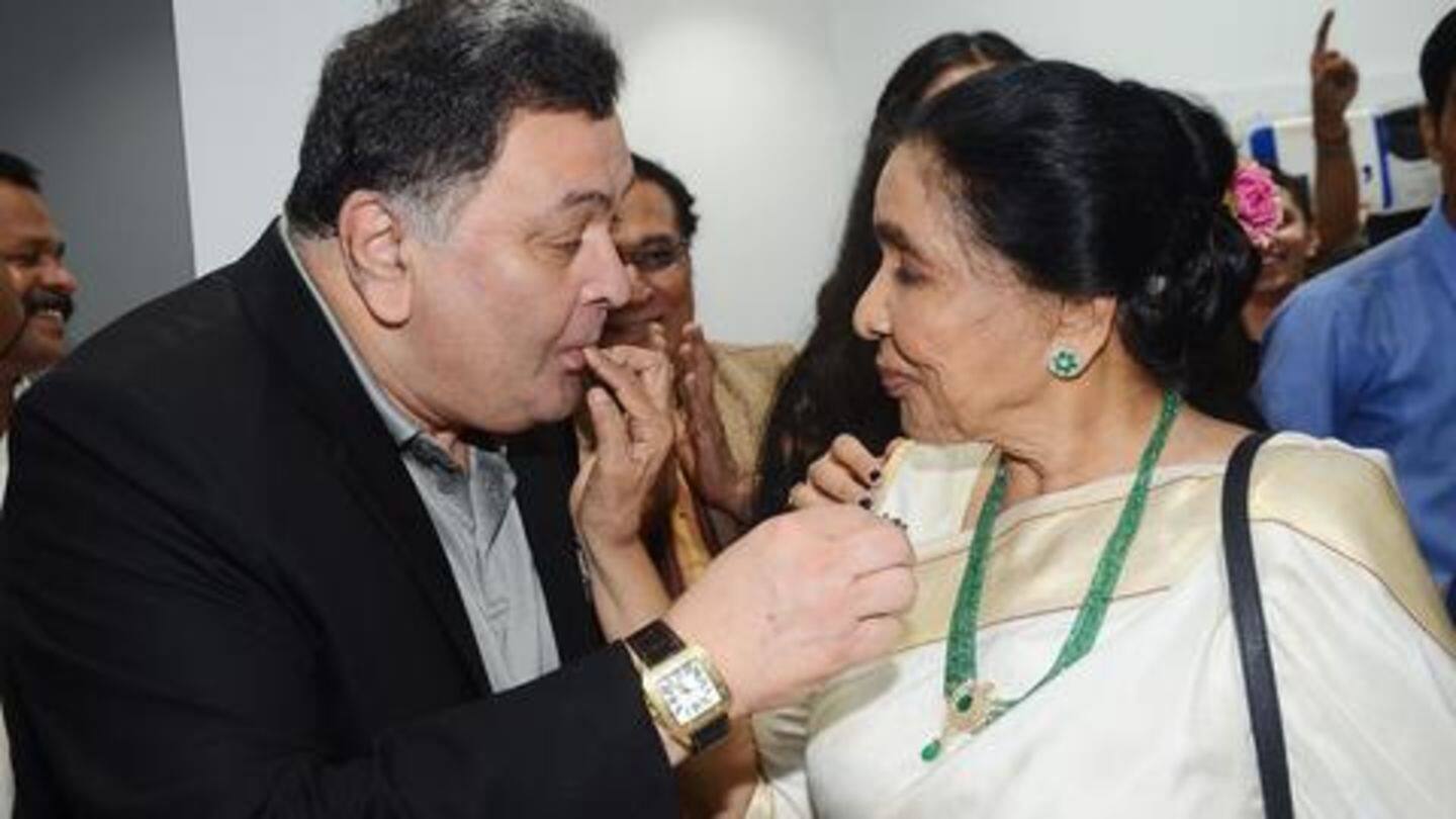 Fan suggests Rishi to visit Asha Bhosle for dinner Fan suggests Rishi to visit Asha Bhosle for dinner