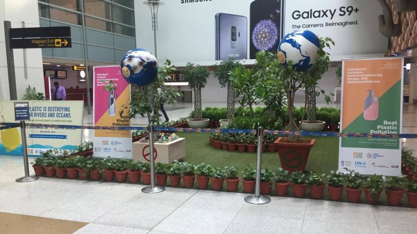 Delhi airport to get pure air, courtesy 35,000 plants!