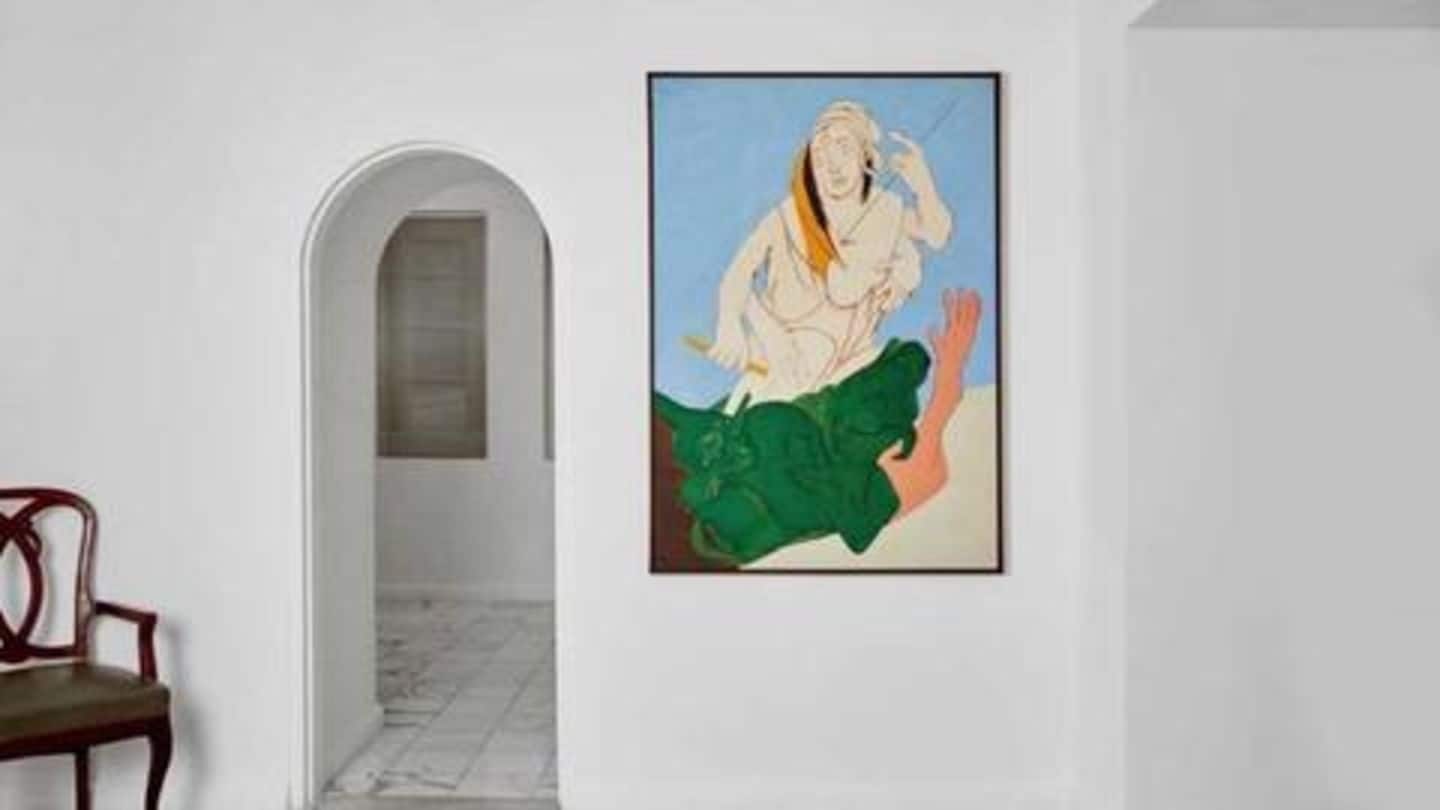 Tyeb Mehta's painting 'Durga' fetches Rs. 20cr at Sotheby's auction